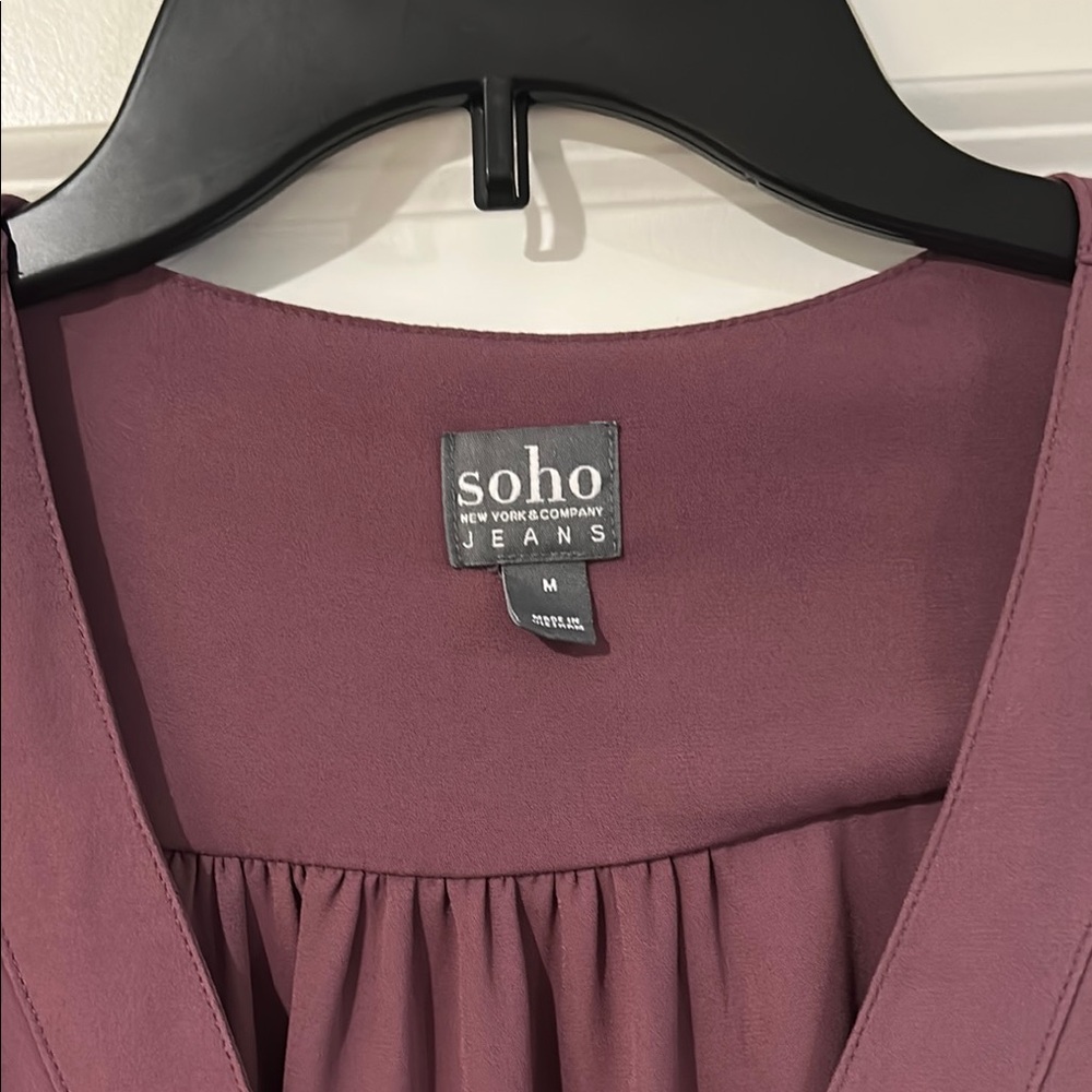 New York & Company Mauve Blouse
